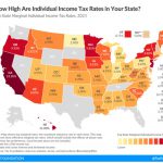Income tax rate map