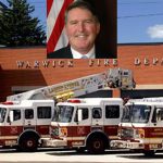 John Edwards and Warwick Fire Department