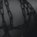 Chains on white skin