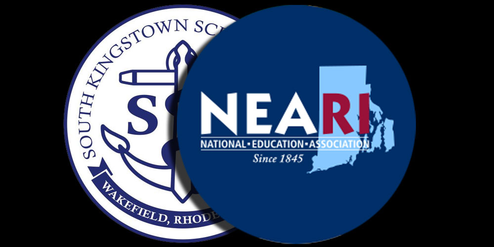 NEA-RI logo overshadows South Kingstown schools logo