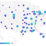 Map of best and worst run U.S. cities
