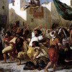 Eugene Delacroix Fanatics of Tangiers