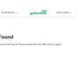 GoFundMe Campaign Not Found