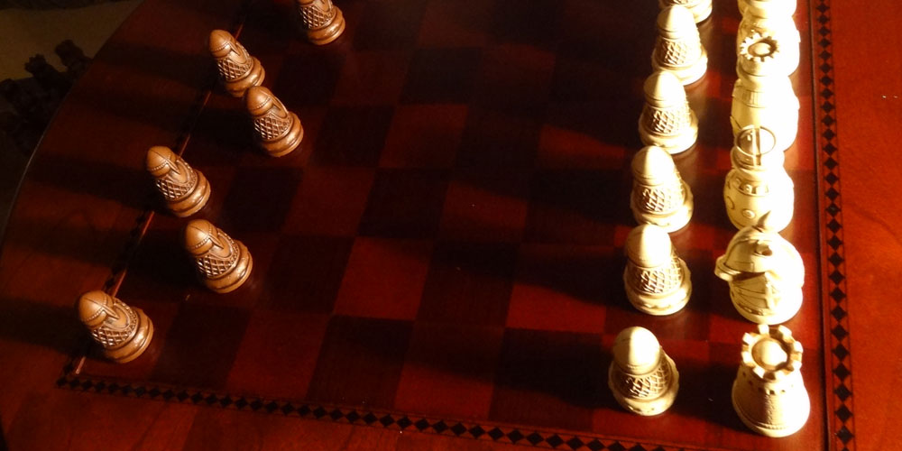 Chess versus checkers