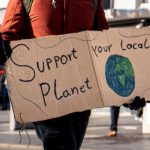 Support Your Local Planet Protest Sign