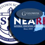 SK schools, NEARI, and Goldwater logos