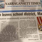 7/2/21 Narragansett Times front page