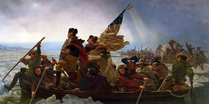 Washington Crosses the Delaware, by Emanuel Leutze