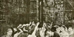 The Carmagnole (Dance Around the Guillotine) by Kathe Kollwitz