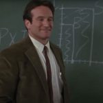 Robin Williams charts poetry in Dead Poets Society