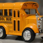 A toy school bus