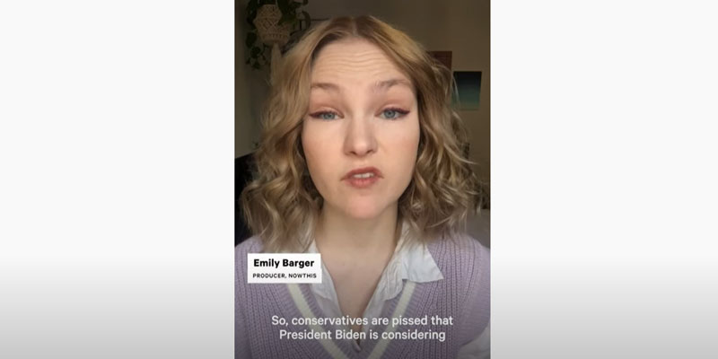 Emily Barger on NowThis