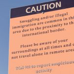 Caution: Illegal Immigration sign