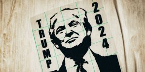 Trump 2024 sticker