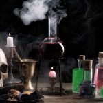 Potions and skull