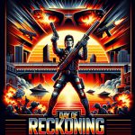 Fictional movie poster for Day of Reckoning