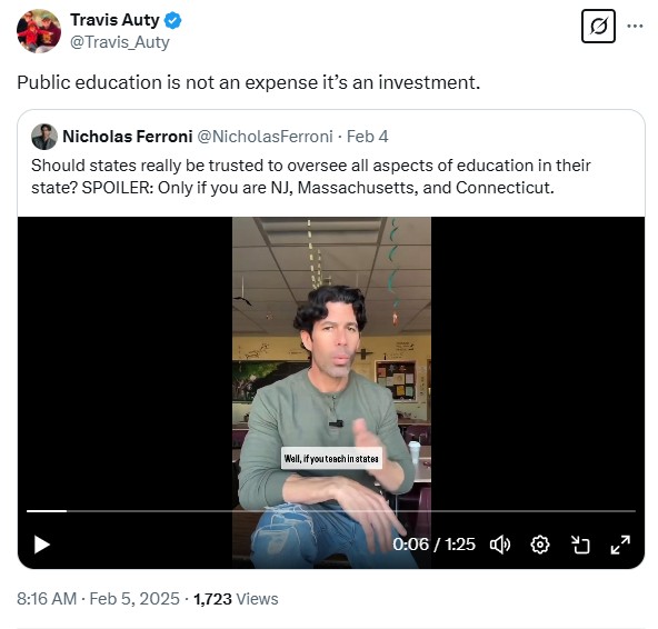 Travis_Auty: Public education is not an expense it’s an investment.