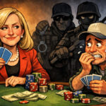 The Virginia governor plays high-stakes poker with an ordinary voter